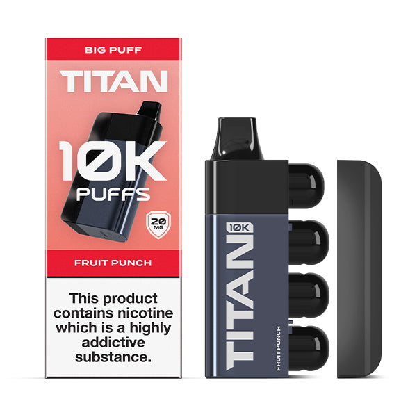 Titan 10k Puff Disposable Vape - Fruit Punch