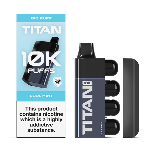 Titan 10k Puff Disposable Vape - Cool Mint