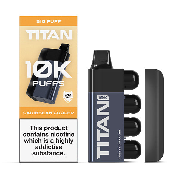 Titan 10k Puff Disposable Vape - Caribbean Cooler