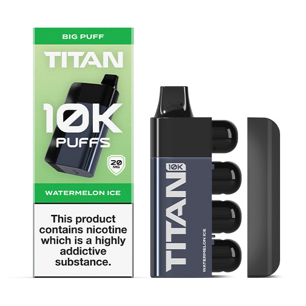 Titan 10k Puff Disposable Vape - Watermelon Ice
