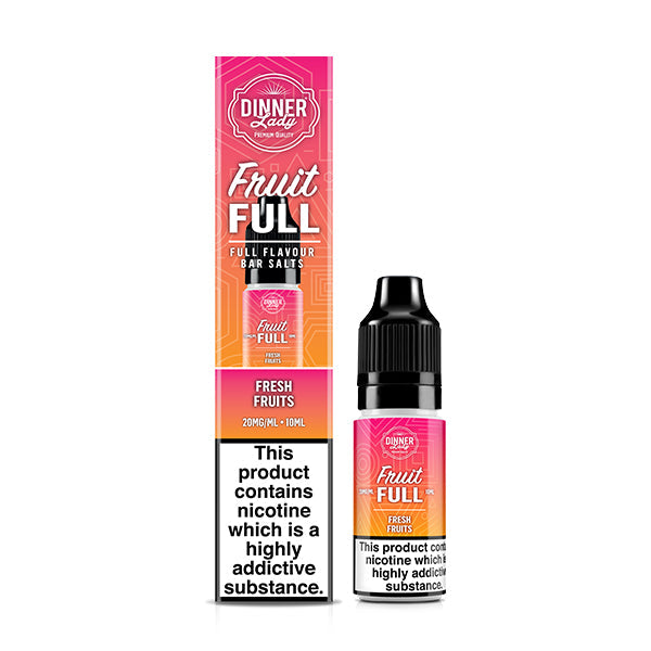 Dinner Lady Fruit Full Fresh Fruits 10ml Nic Salt