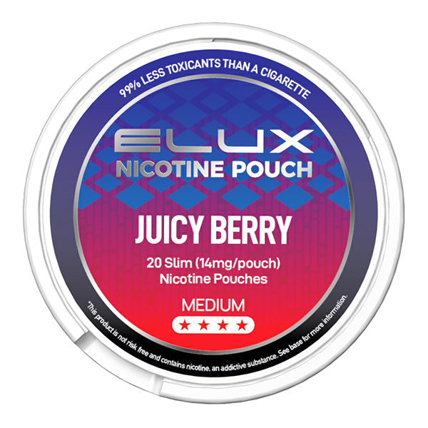 Juicy Berry Elux Nicotine Pouches