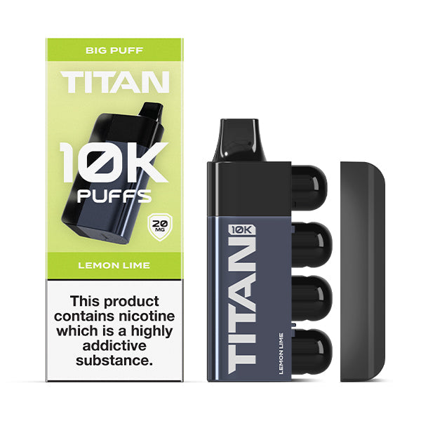 Titan 10k Puff Disposable Vape - Lemon Lime