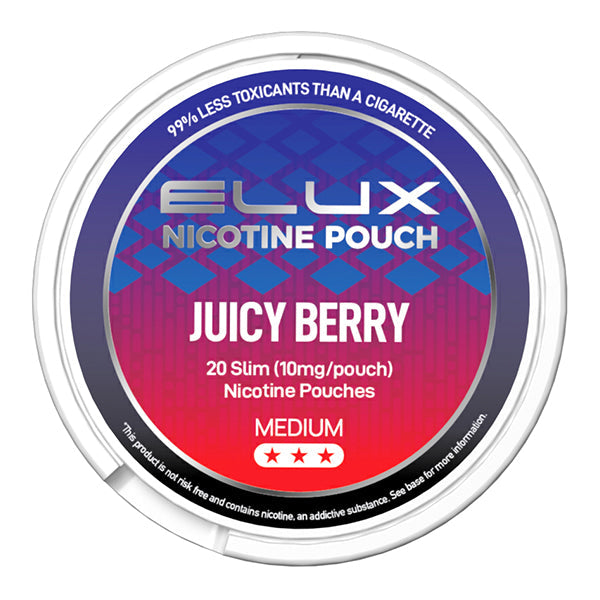 Juicy Berry Elux Nicotine Pouches