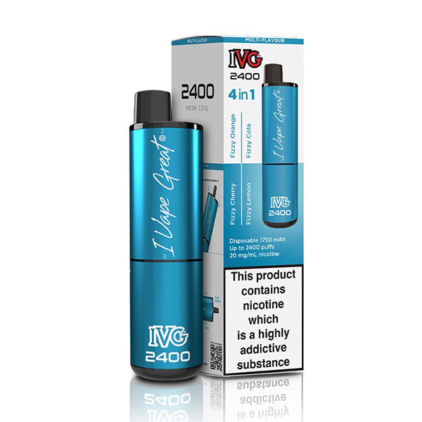 IVG 2400 Disposable Vape Device Fizzy Edition