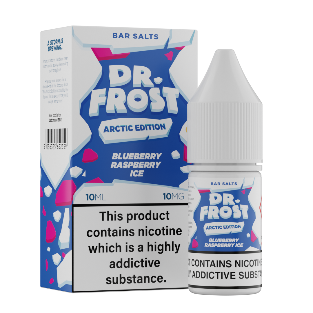 Dr Frost Arctic Blueberry Raspberry Ice 10ml Nic Salt