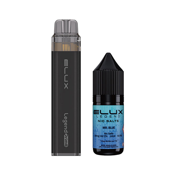 ELUX Legend Prime 5000 Refillable Vape Kit Black