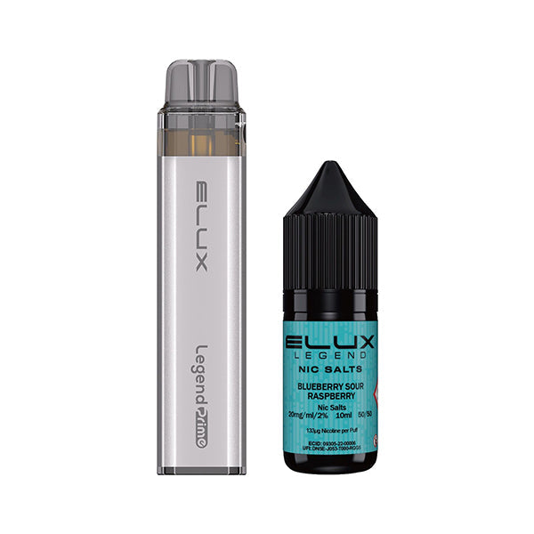 ELUX Legend Prime 5000 Refillable Vape Kit Blueberry Sour Raspberry