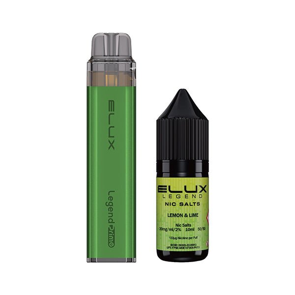 ELUX Legend Prime 5000 Refillable Vape Kit Green