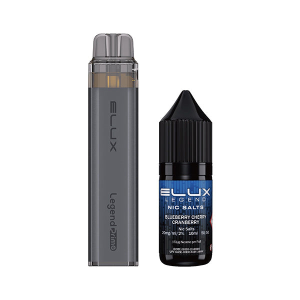 ELUX Legend Prime 5000 Refillable Vape Kit Grey