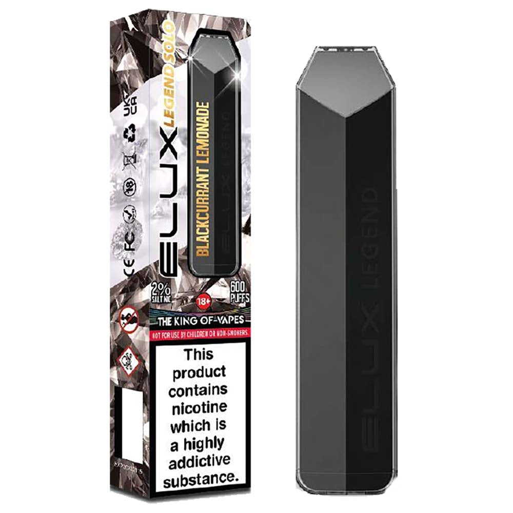 Elux Legend Solo Blackcurrant Lemonade Disposable Vape