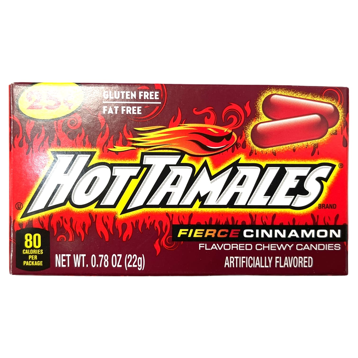 Hot Tamales Fierce Cinnamon Candies 22g