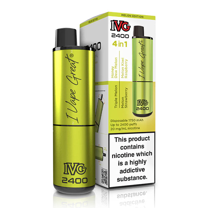 IVG 2400 Disposable Vape Device Menthol Edition