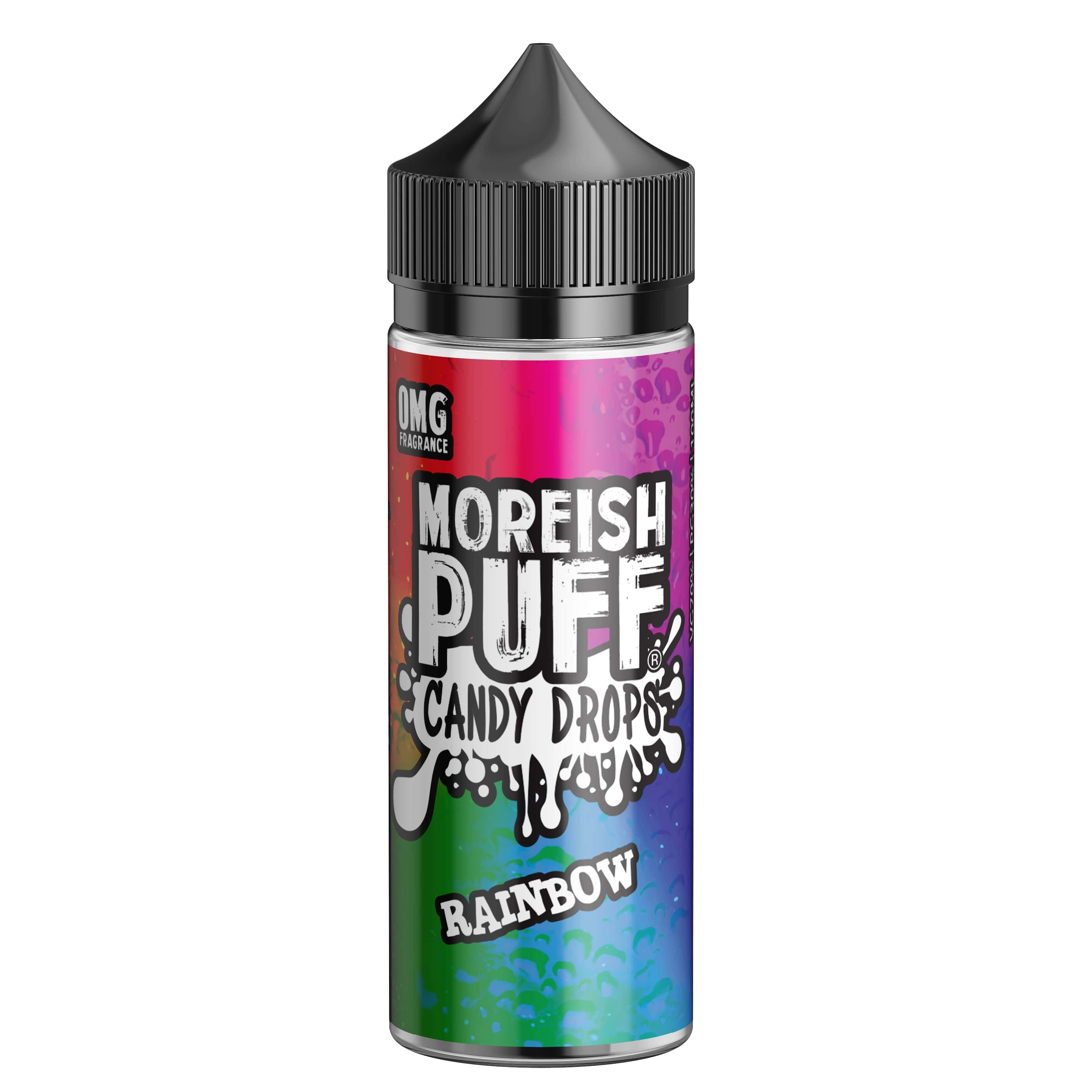 Moreish Puff Candy Drops Rainbow 0mg 100ml Shortfill E-Liquid