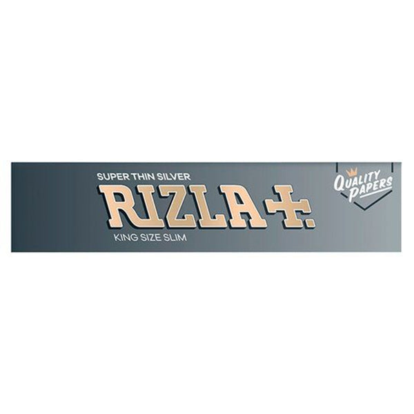 Rizla + Super Thin Silver Rolling Papers King Size