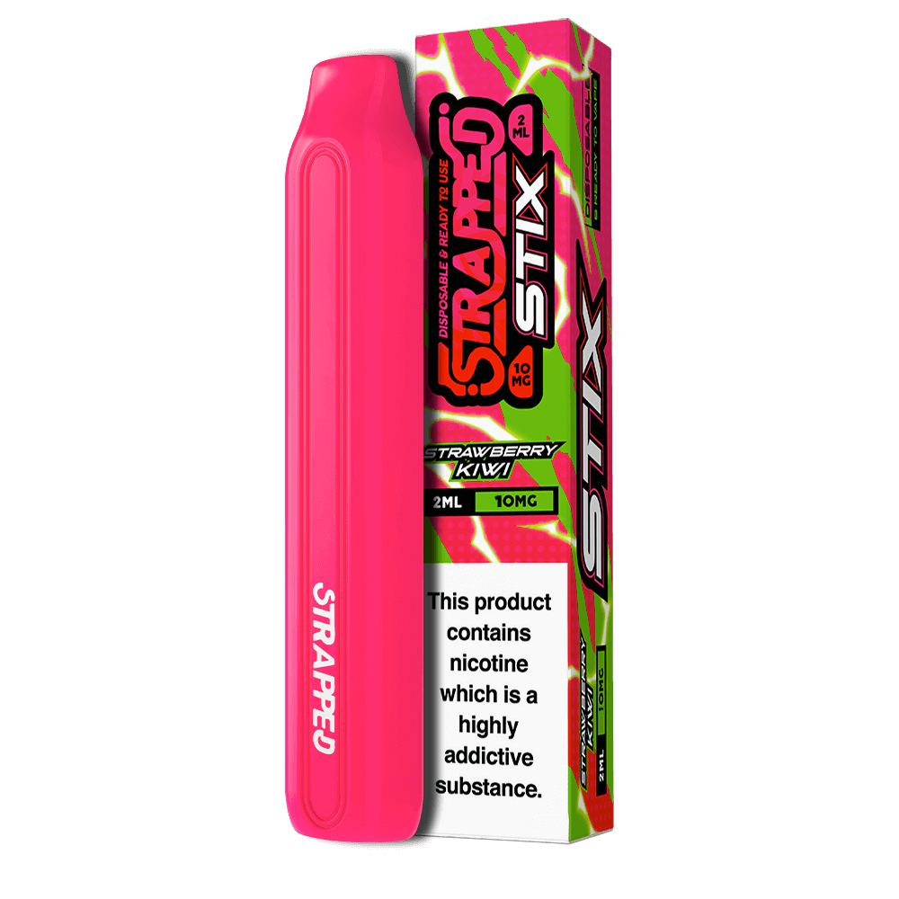 Strapped Stix Disposable Vape Device - Strawberry Kiwi