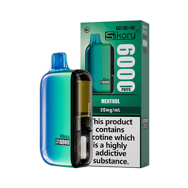 Sikary S6000 Disposable Menthol