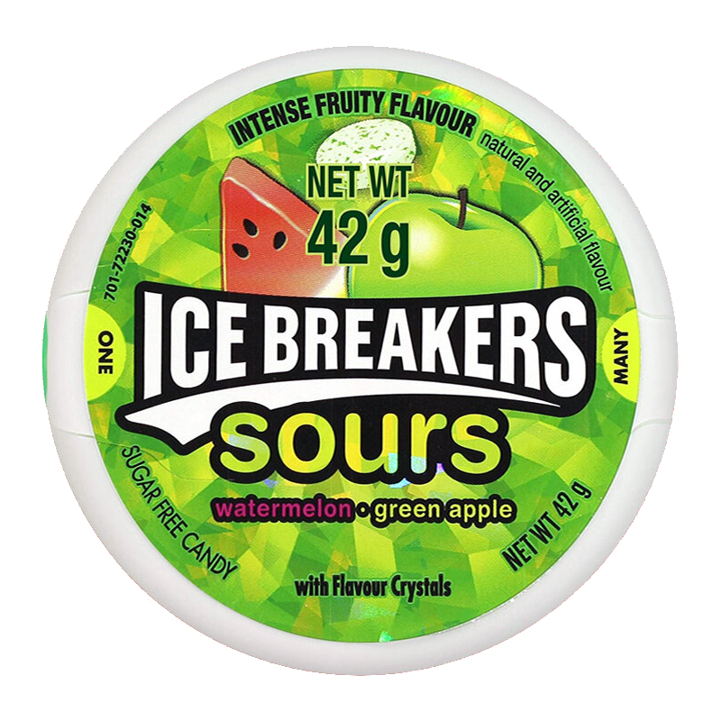 Ice Breakers Sours Watermelon & Green Apple 1.5oz (42g)