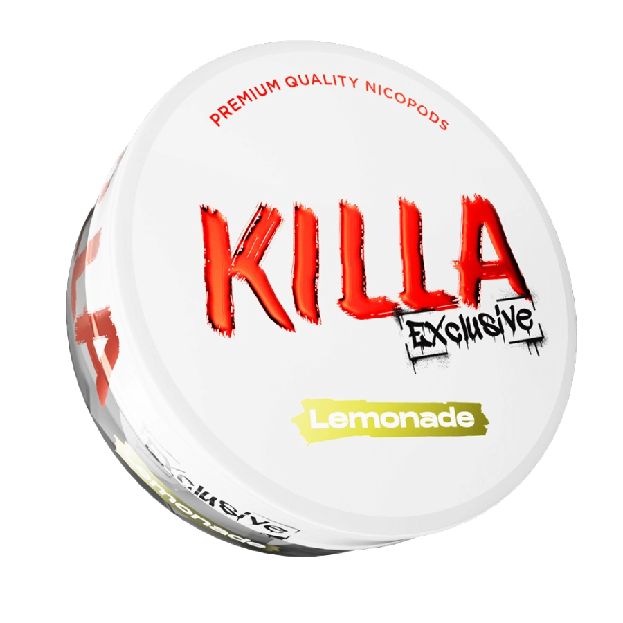 Killa Exclusive Lemonade Nicotine Pouches