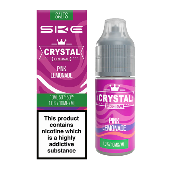 SKE Crystal Original Pink Lemonade 10ml Nic Salt V1