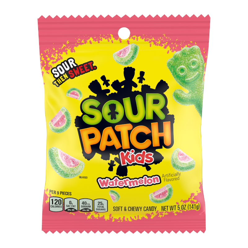 Sour Patch Kids Watermelon 5oz PEG BAG