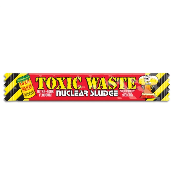 Toxic Waste Nuclear Sludge Chew Bar Sour Cherry