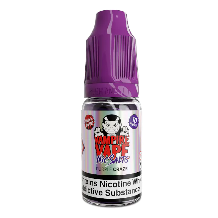 Vampire Vape Nic Salt Purple Craze 10ml