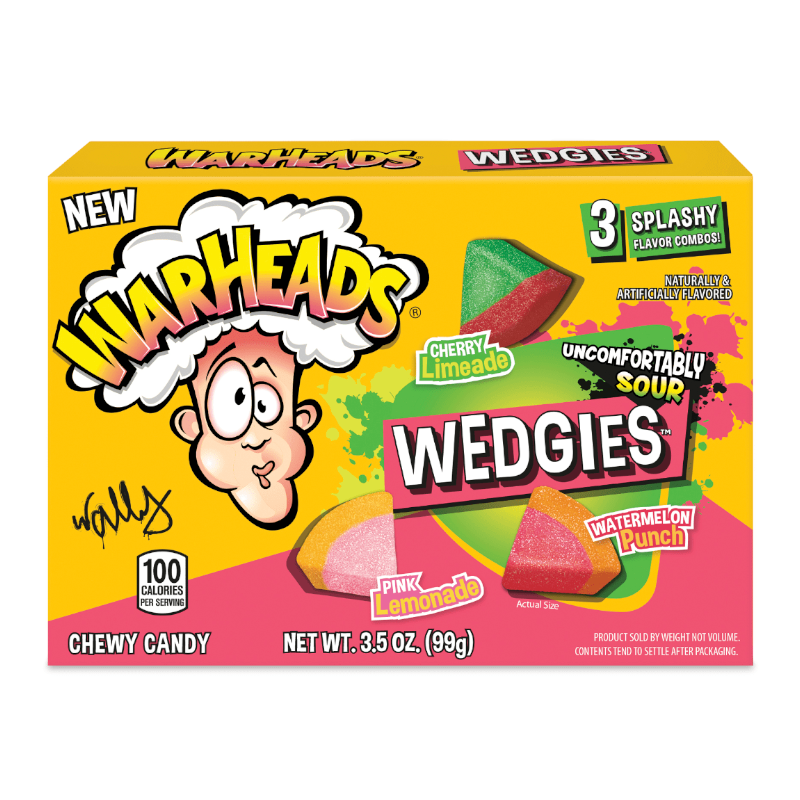 Warheads Wedgies Theatre Box 3.5oz (85g)