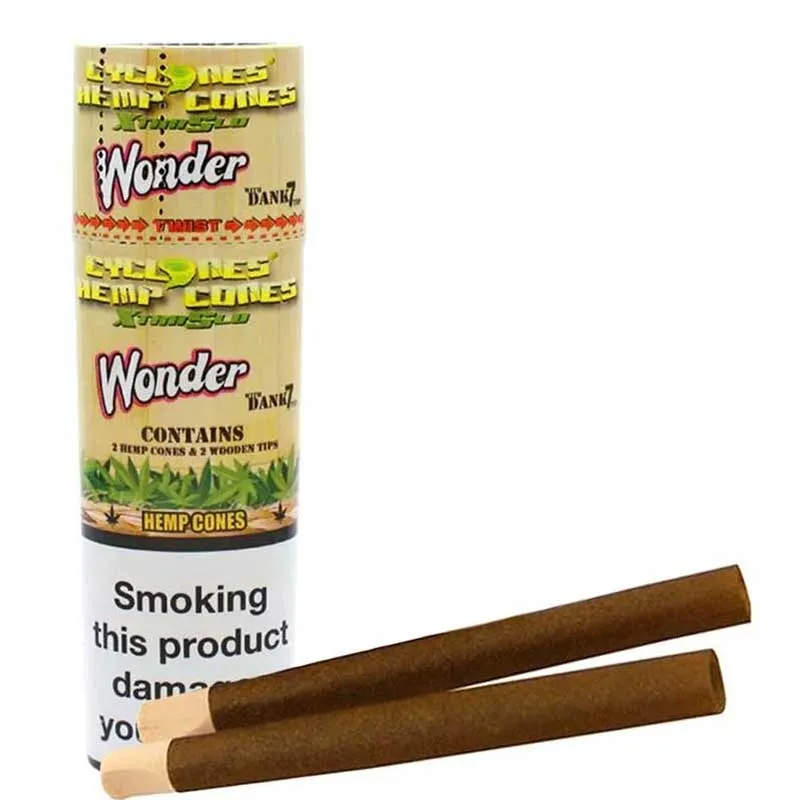 Cyclones XtraSlo Wonder Hemp Blunt Cones